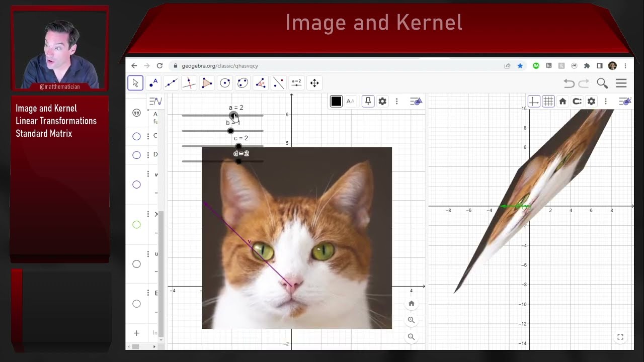 202.A3 Image and Kernel of a Linear Transformation