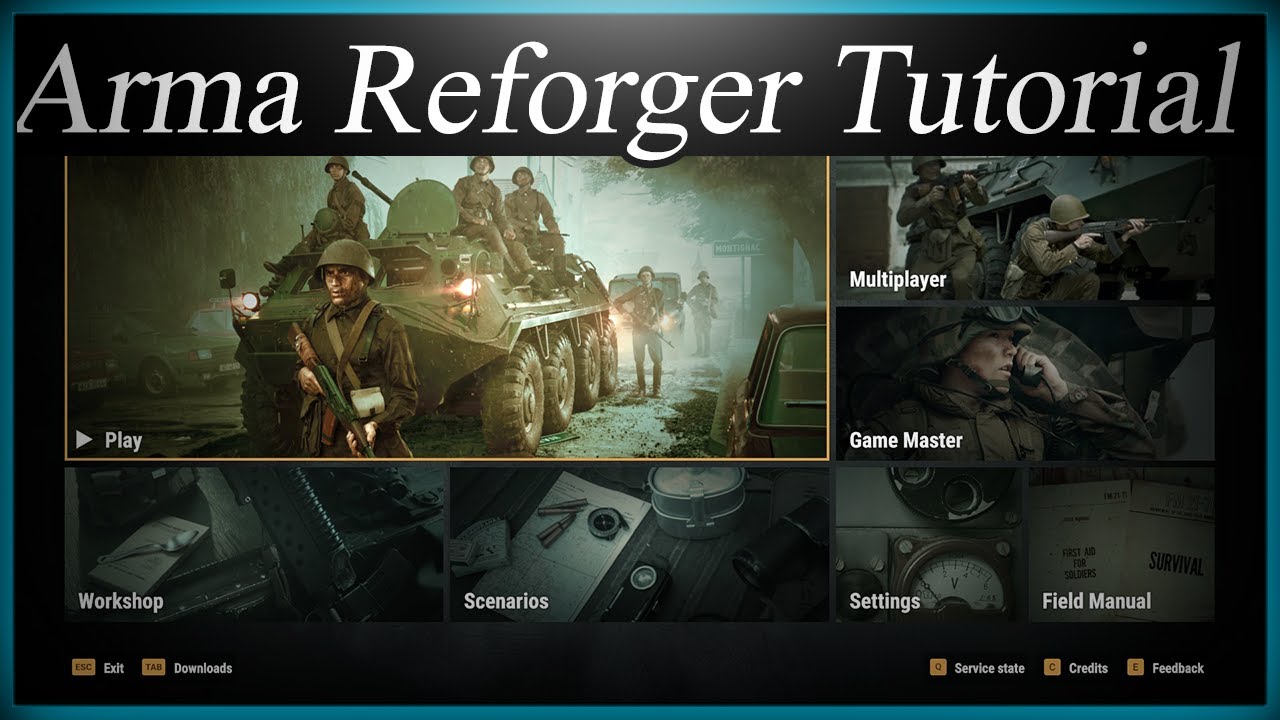 Arma Reforger Tutorial Playthrough with Controller