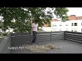 Riesen Hängematte - Große Liegefläche für Dachterrassen