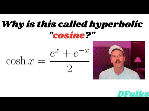 Is cosh(x) THE SAME as cos(x)?