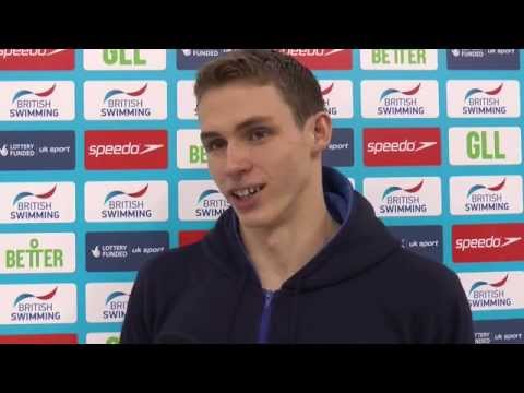 Benjamin Proud Wins Gold in the 50m Freestyle at the British Championships
