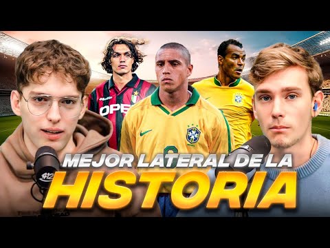 ¿CUAL ES EL MEJOR LATERAL DE LA HISTORIA? ¿ALVES, CAFU, ROBERTO CARLOS o MALDINI? - DEBATE (2024)