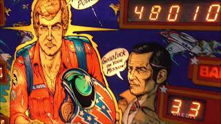 Bally's Vintage 1978 Six Million Dollar Man Pinball Machine - Repaired &  Working after 42 Years!