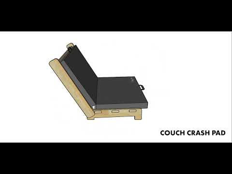 Couch Crash Pad from Asana