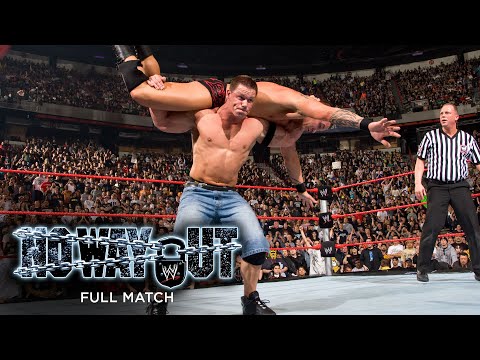 FULL MATCH - Randy Orton vs. John Cena - WWE Championship Match: WWE No Way Out 2008