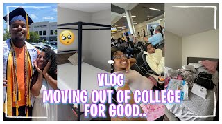 moving out of my college apartment + graduation ♡ VLOG