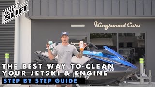 The BEST way to CLEAN your Jet Ski and Engine