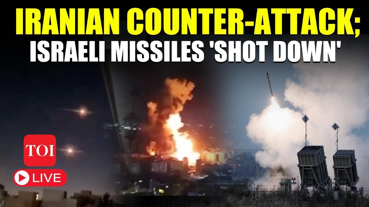 LIVE | Iranian Forces Launch Counter-Attack | Israeli Missiles 'Downed' Over Tehran | Watch