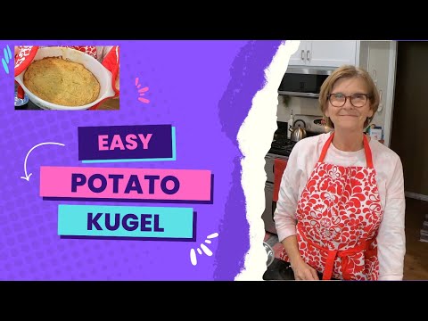 Potato Kugel Recipe | Vegetable Side Dish | Easy