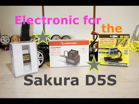 3Racing Sakura D5 Ver. 2 -- Electronics install ....