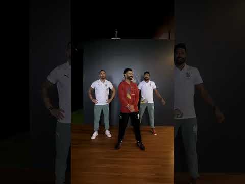 Virat Kohli dance #trendingshorts #trending song# cricket team dance