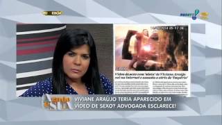 Polícia tentará identificar autor de suposto vídeo de sexo de Vivi Araújo A Tarde é Sua 24/09/2014