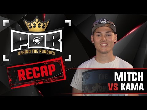 Mitch Recap vs Kama - Behind The Punches POB Freestyle 5 MAART