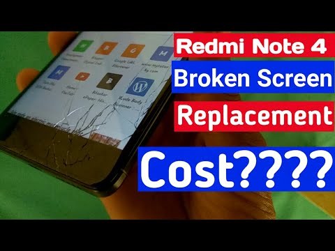 Xiaomi Redmi Note 4 Broken Screen Replacement Cost | Display Replacement Cost Video