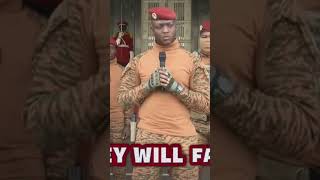 Ibrahim Traore send warning to enemies of Burkina Faso leave or die