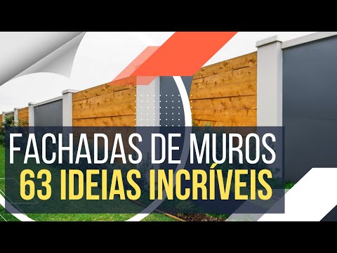 Seu Muro dos Sonhos: Dicas de Fachadas Simples e Modernas [IMPERDÍVEL!]