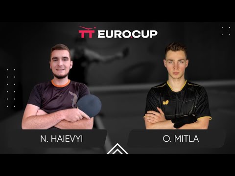 15:55 Nazarii Haievyi - Oleksii Mitla 07.09.2024 TT Euro.Cup Ukraine Master. TABLE 3