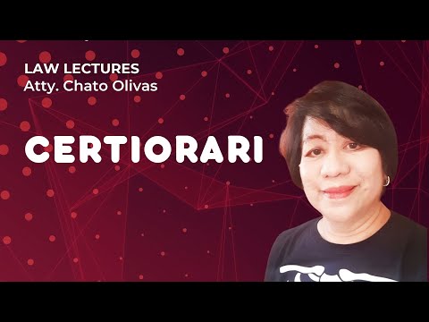 [Remedial Law] Certiorari Rule 45 vs Rule 65 - Understanding the difference (Video22)