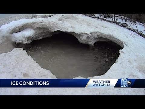 Melting snow, ice affects Great Lakes water levels