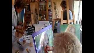 preview picture of video 'Cours de peinture à Aix en Provence. www.atelier-martineh.net'