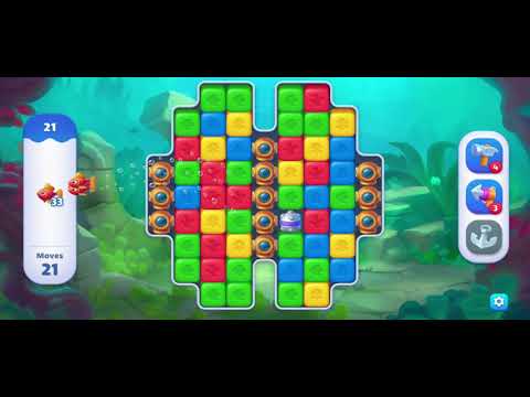 FISHDOM BLAST LEVEL 21 ~ No boosters