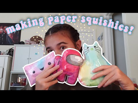 How To Make Paper Squishies - 07/2021