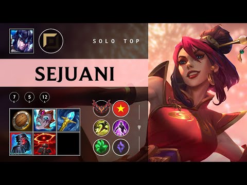 Sejuani Top vs Shen - VN Grandmaster Patch 25.24
