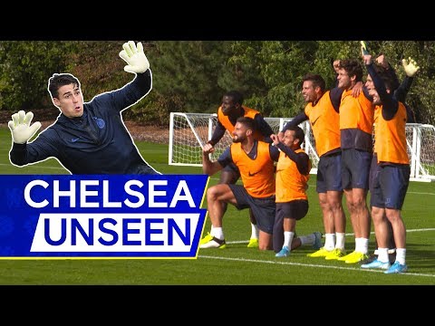 Michy Batshuayi Was on 🔥During This Hilarious Chelsea Training Session! 🤣 | Chelsea Unseen Video