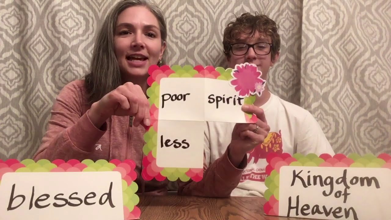 Kids GIGG Illustrated Beatitudes Lesson - September 27, 2020