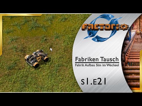 Fabriken Tausch ► EISENMINE XXL Deluxe Plus 🏭 FACTORIO [s3e21]