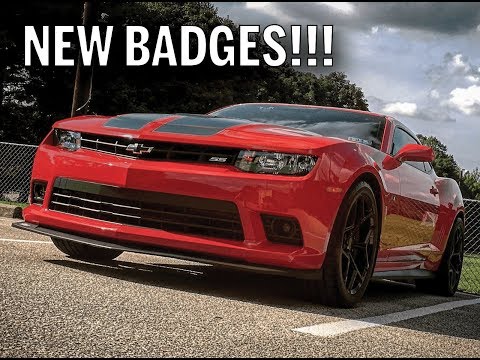 2014 Camaro Emblem Install