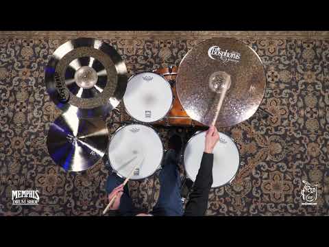Bosphorus 21" Master Vintage Ride Cymbal - 2000g (MV21R-1102420Q)