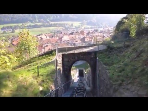 Standseilbahn 2610.01 St-Imier - Mont-Soleil Talfahrt - Funiculaire