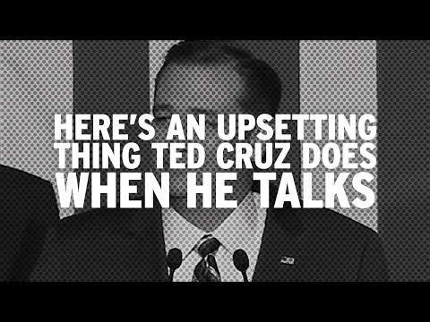 Here's An Upsetting Thing Ted Cruz Does When He Talks