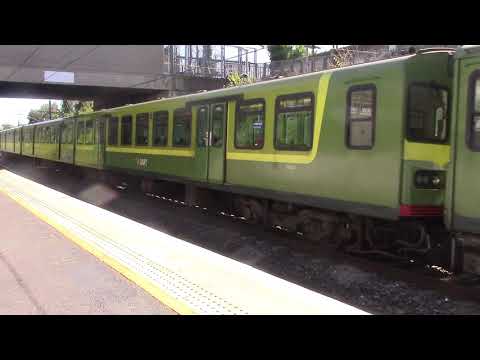 DART train at Harmonstown station.