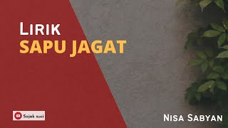 Download lagu SAPU JAGAT | NISA SABYAN | LIRIK mp3