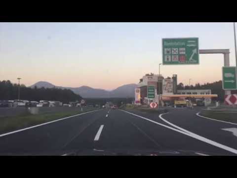 Border Crossing Germany (A8) to Austria (A10)