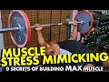 MUSCLE STRESS MIMICKING: 9 Secrets to Building MAX Muscle