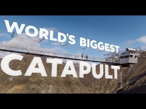 Ride the world's biggest catapult | Nevis Catapult | 100 kph in 1.5 sec | Queenstown