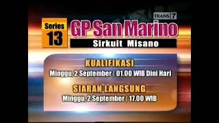 Download lagu Trans7 Promo Program Motogp 2007 Gp San Marino Sponsor Yamaha Semakin Di Depan Vixion Telkom Flexi  mp3