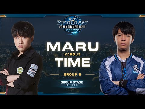 Maru vs TIME TvT - Group B Decider - 2019 WCS Global Finals - StarCraft II