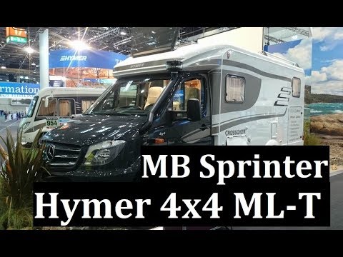Дом на колесах 4x4 Hymer MLT на Mercedes-Benz Sprinter, обзор. скоро в России