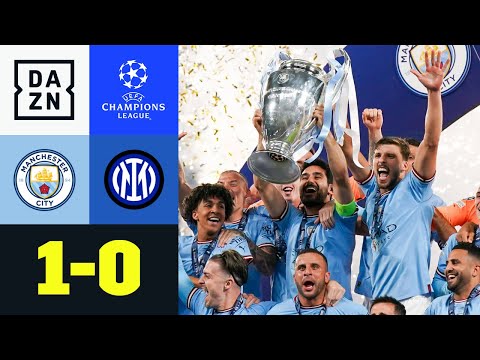 City krönt sich zum Triple-Sieger: Manchester City - Inter Mailand | UEFA Champions League | DAZN