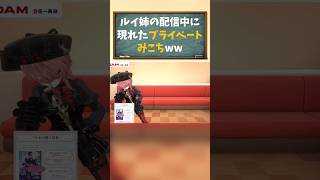 【鷹嶺ルイ/さくらみこ/ホロライブ切り抜き】ルイ姉の配信中に突然現れたプライベートみこちww