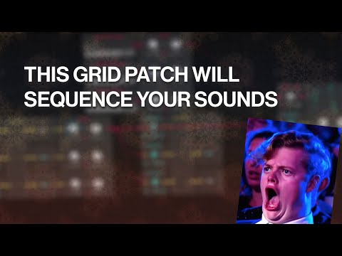This grid patch will sequence your sounds // AoW Autogrid replica in Bitwig