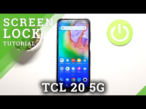 All Unlock Methods in TCL 20 5G - What Screen Locks Can Be Set in the TCL 20 5G?