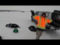 Video Thumbnail for Ice Fishing the middle of the Shack Village