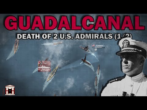 Japan's First Battleship Loss - The First Naval Battle of Guadalcanal, 1942 - Animated