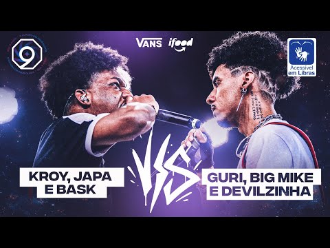 (INSANO!) KROY, BASK E JAPA X BIG MIKE, GURI E DEVILZINHA | GRANDE FINAL | BDA 9 ANOS