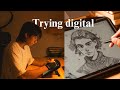 Traditional Artist Tries Digital Art Magic Drawing Pad